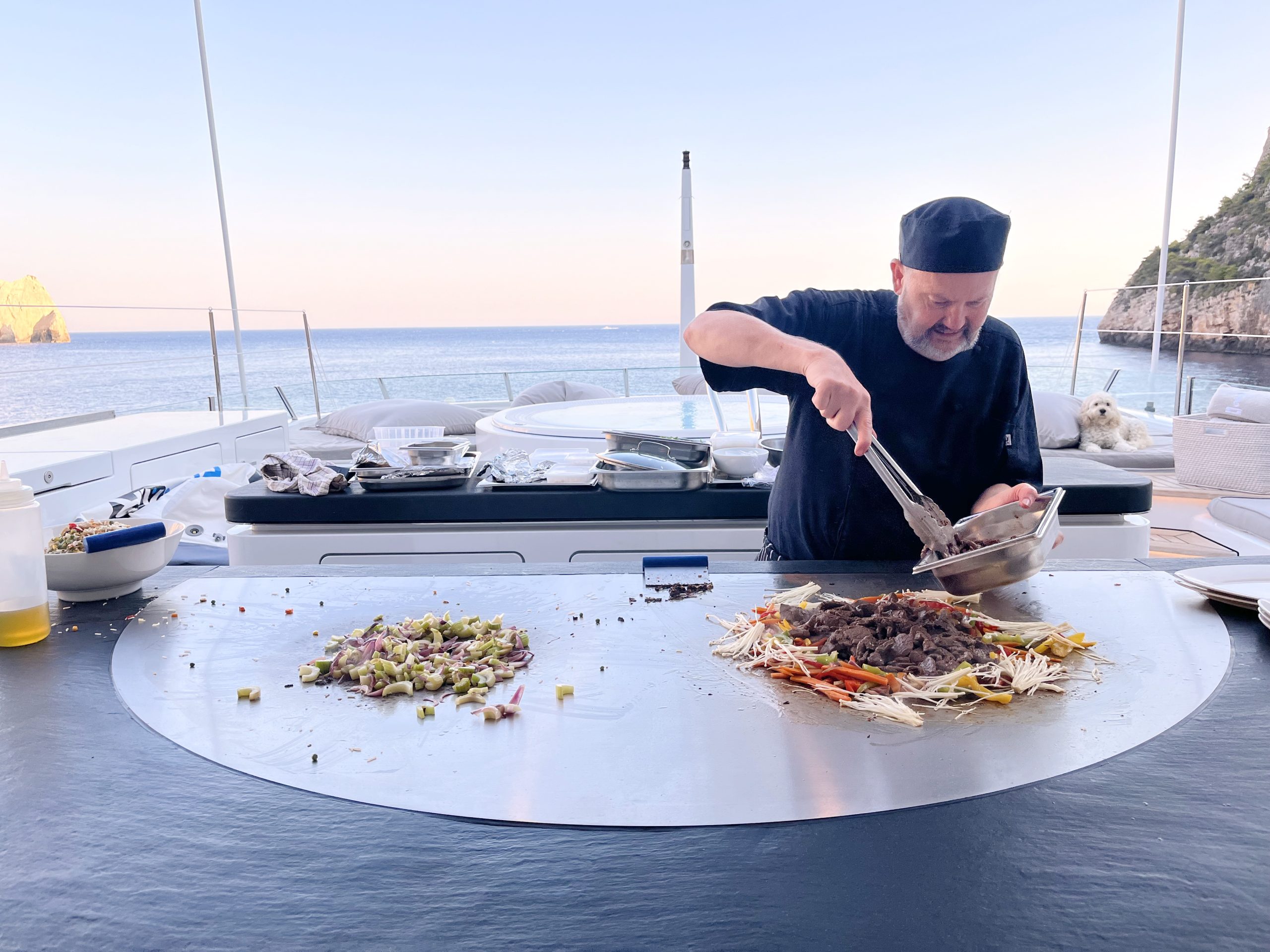 walter wendel qookingtable Teppanyaki an Bord · Academy