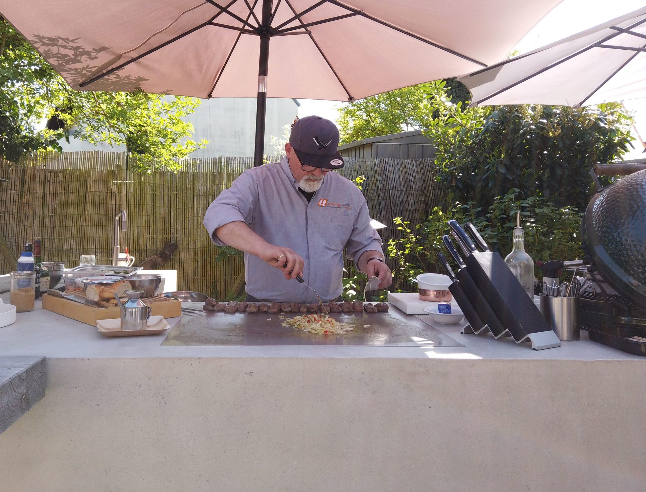 walter wendel qookingtable – Draufsicht